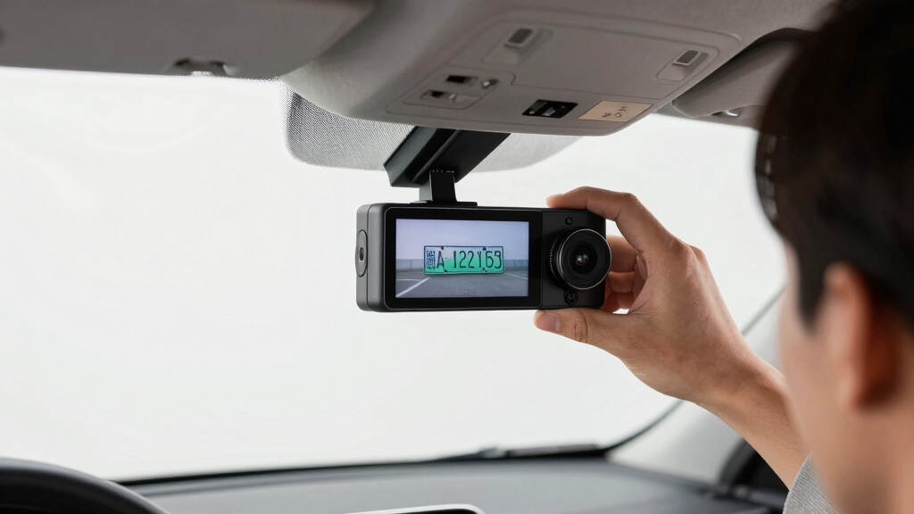 best dash cam for license plate capture