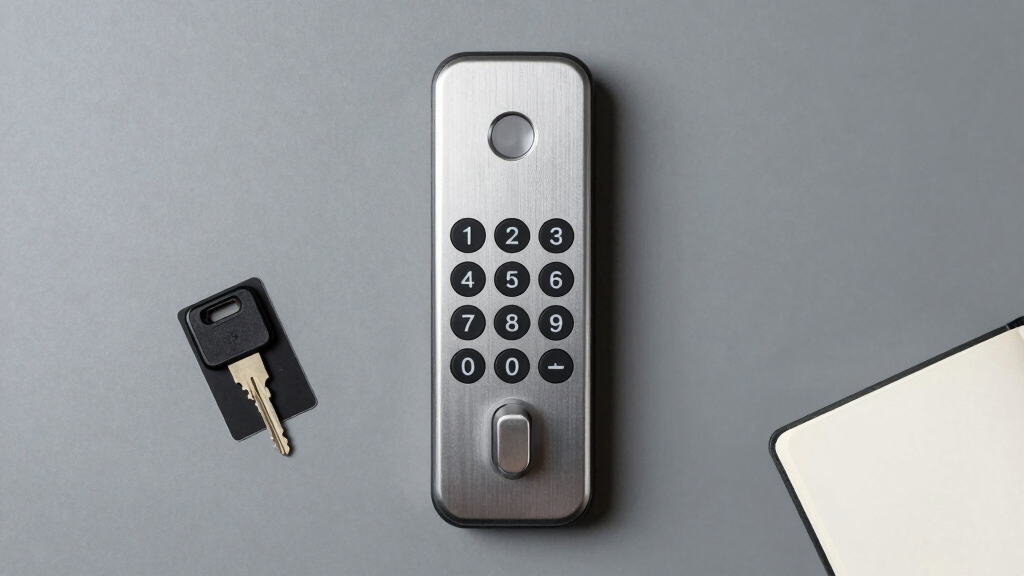 best commercial smart lock with keypad and card