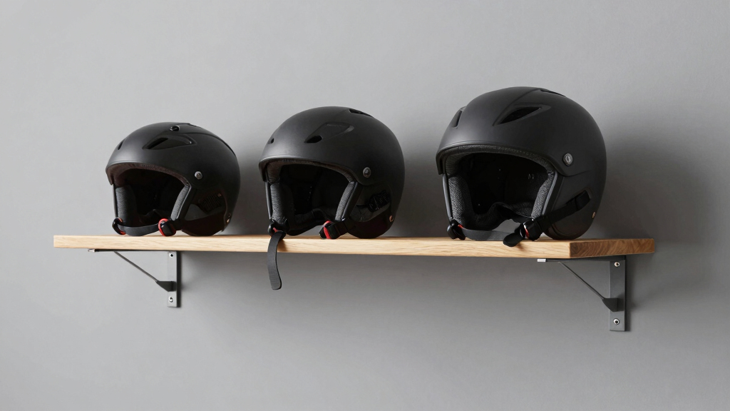 best wall shelf organizer for helmets and gear