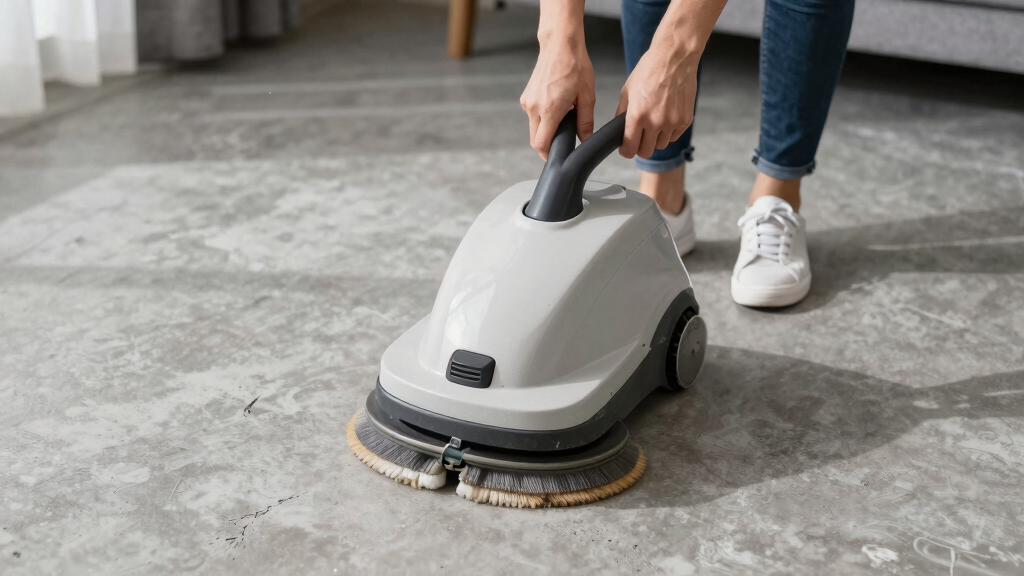 best industrial floor scrubber