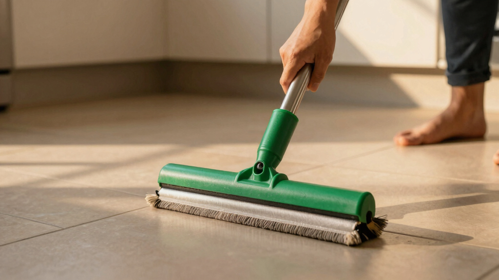 food plant floor scrubber