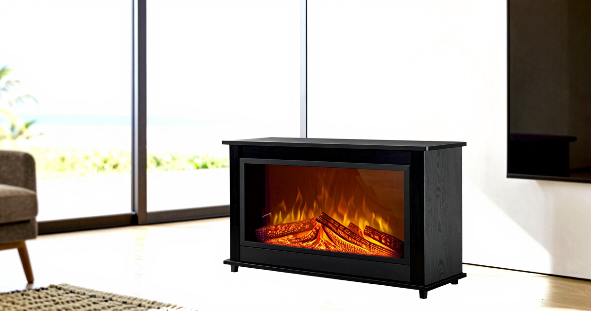 best premium electric fireplace TV stand