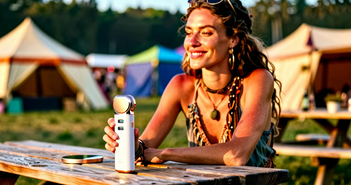 best rechargeable grooming station for festival camps