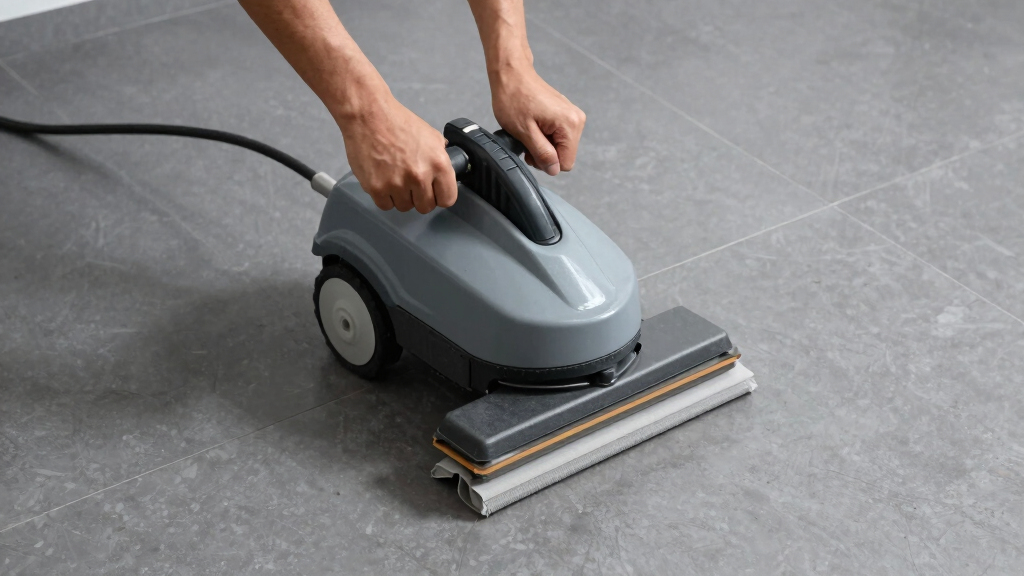 best commercial tile floor scrubber