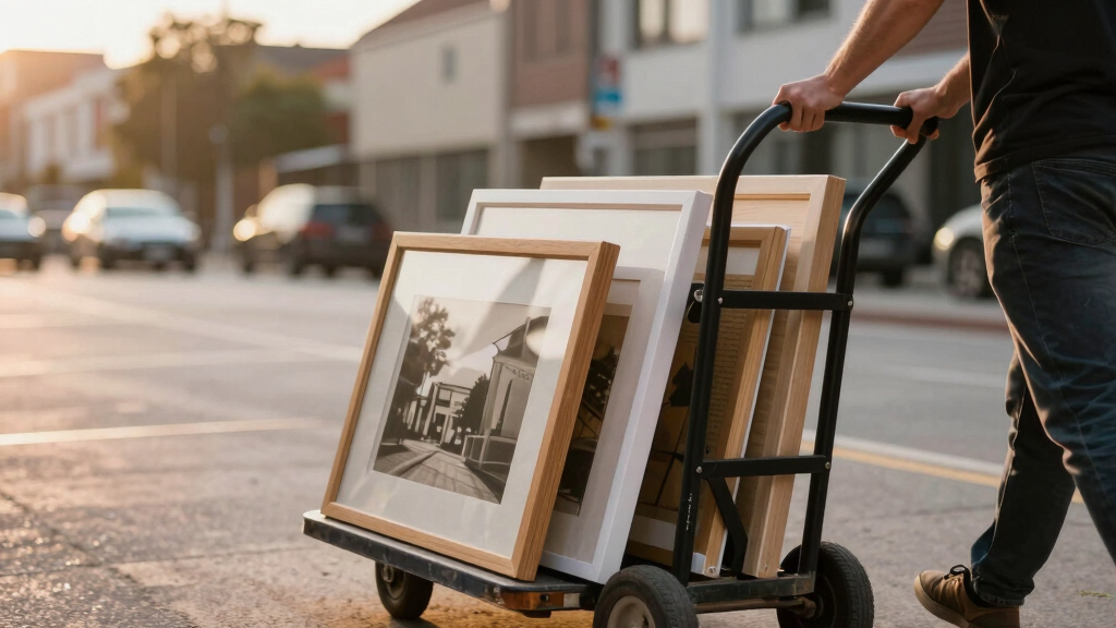 best hand truck for moving framed artwork