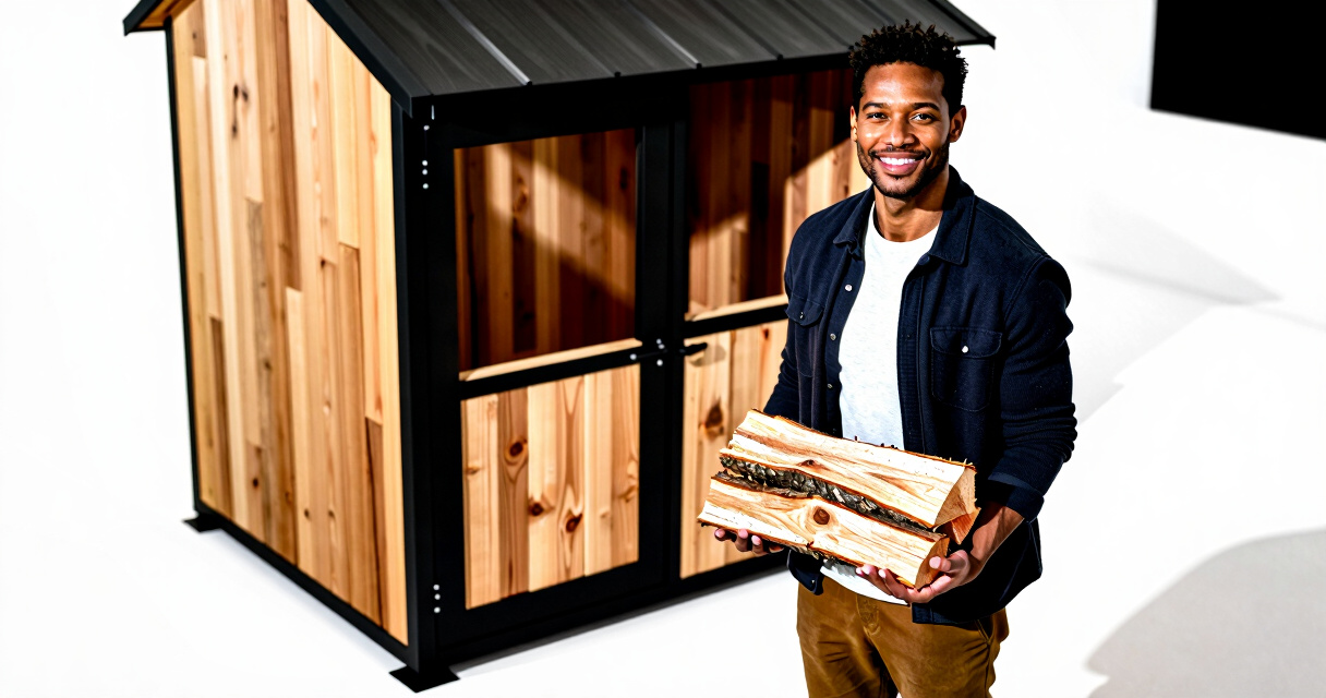 best firewood shed kit outdoor