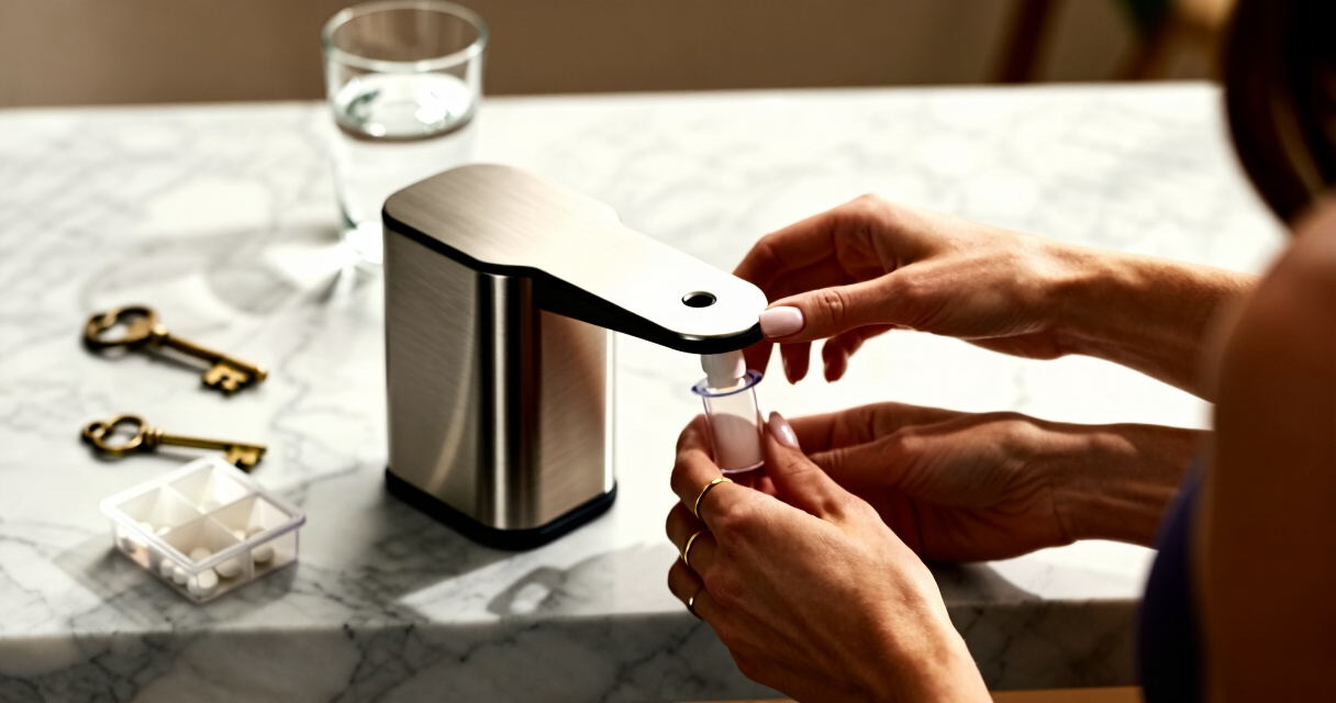 locked medication dispenser