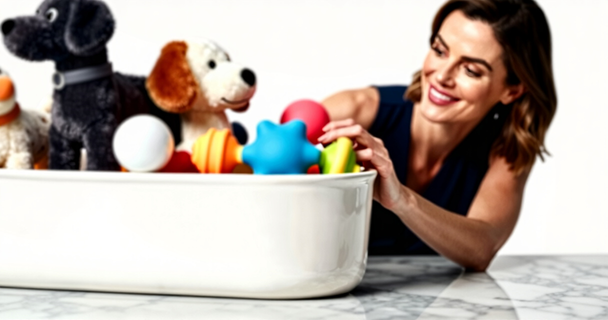 best dog toy organizer bin