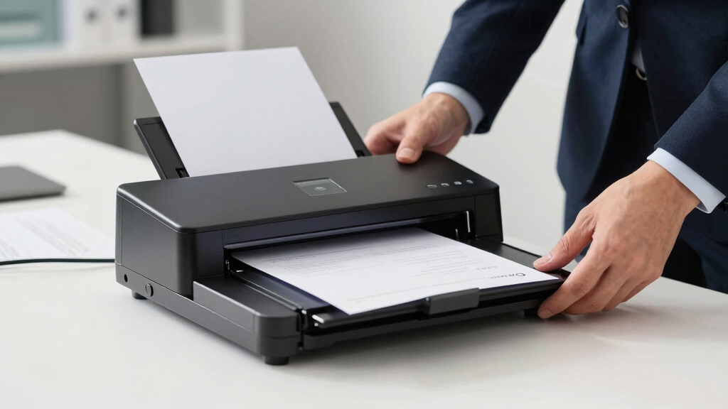 high-speed document feeder scanner