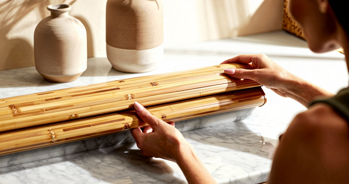 best bamboo roman shades