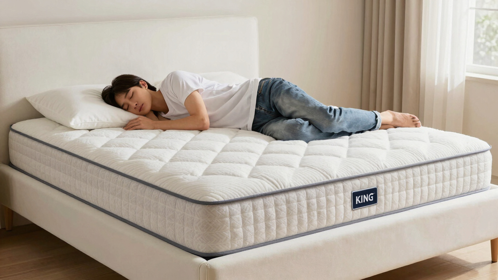 best king hybrid mattress for heavy side sleepers