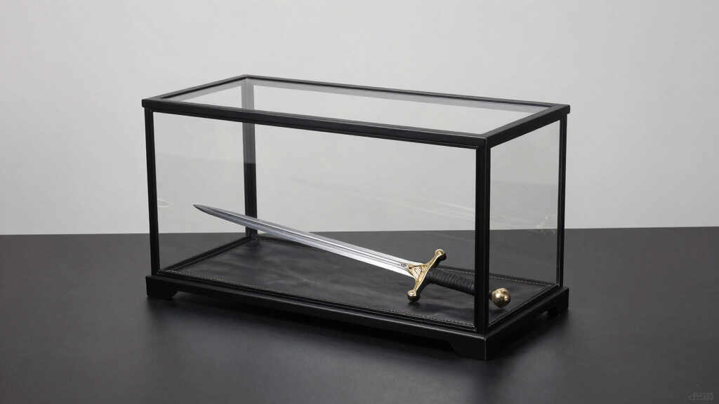 best sword display case for fantasy monster decor