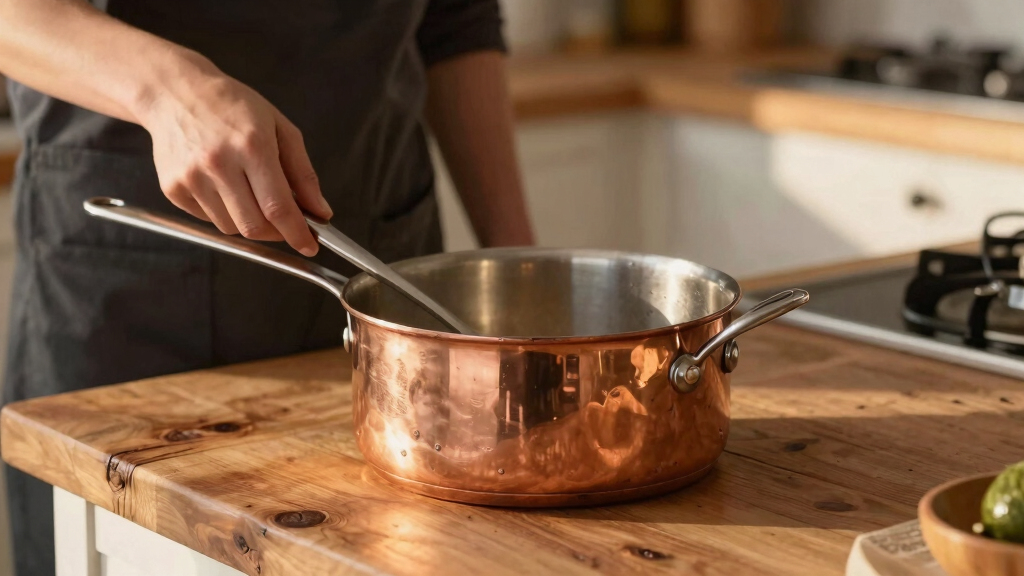 best copper saucepan set for french kitchens