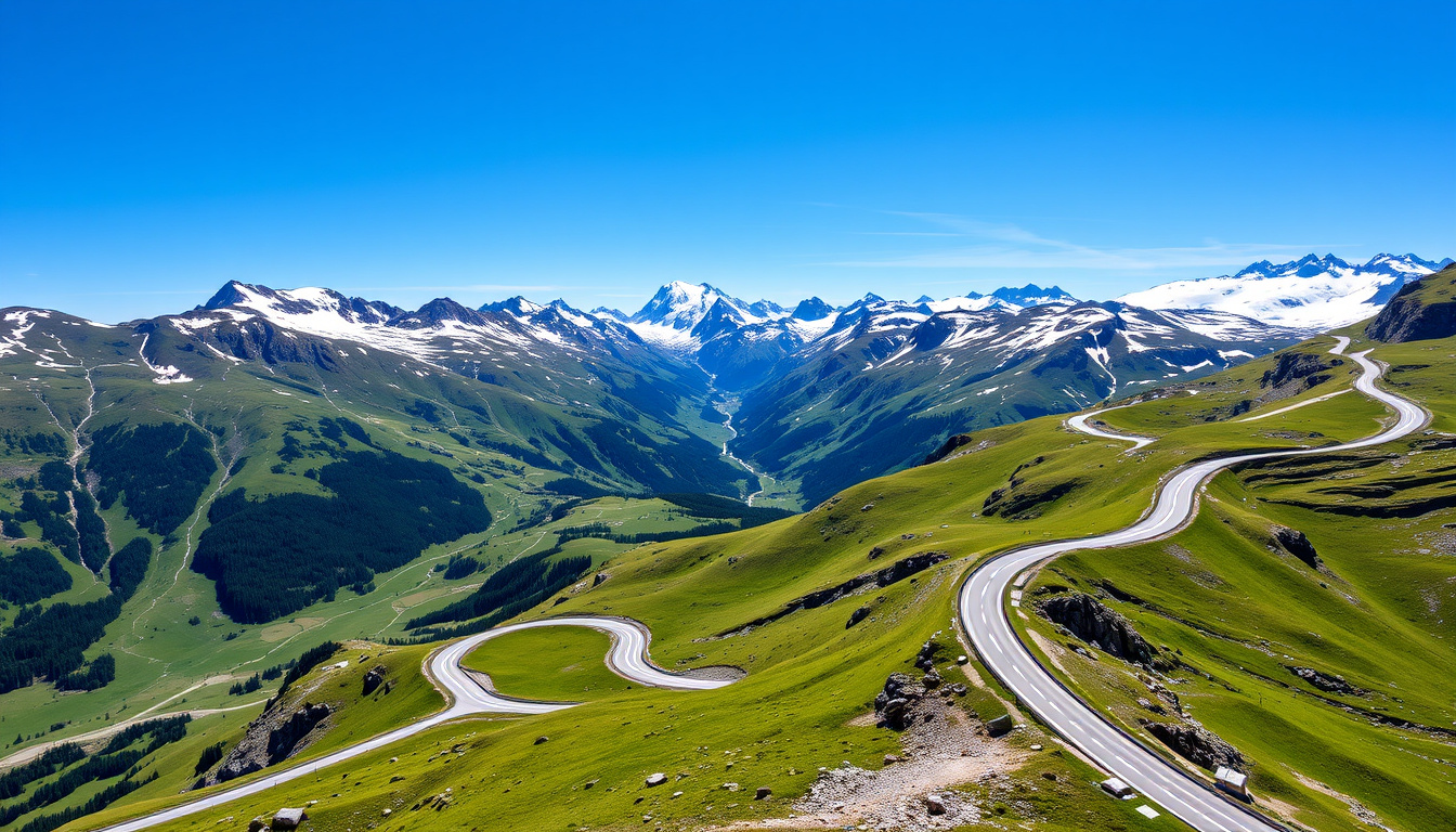 The Grossglockner High Alpine Road, Austria