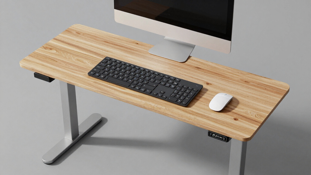 best standing desk with keyboard tray