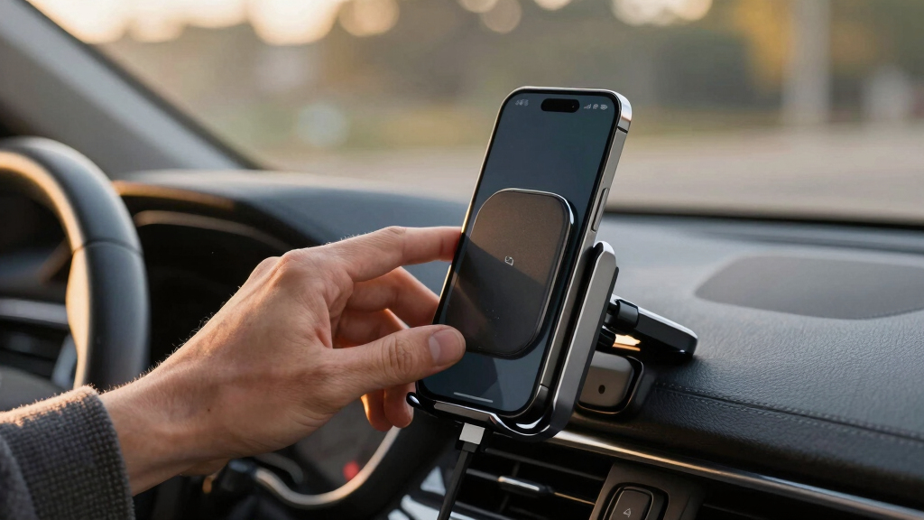 best wireless charging car mount