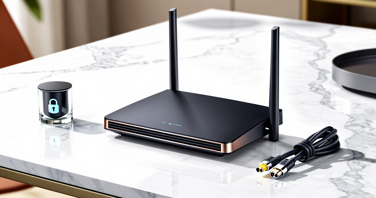 best secure Wi‑Fi router for home office document privacy