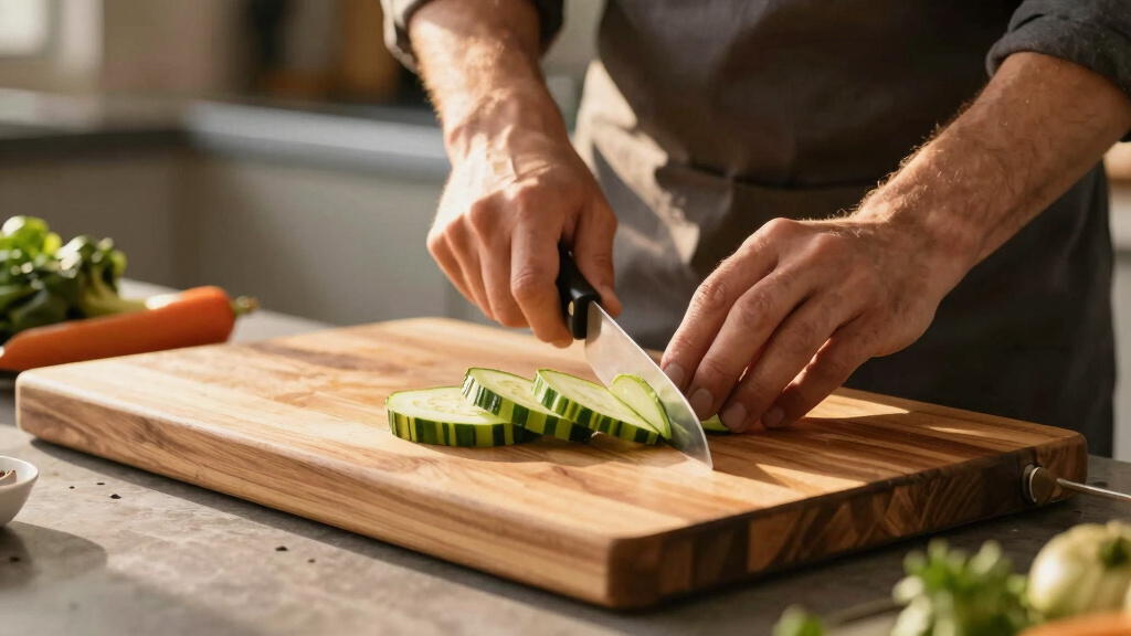 best teak cutting board for chef knives