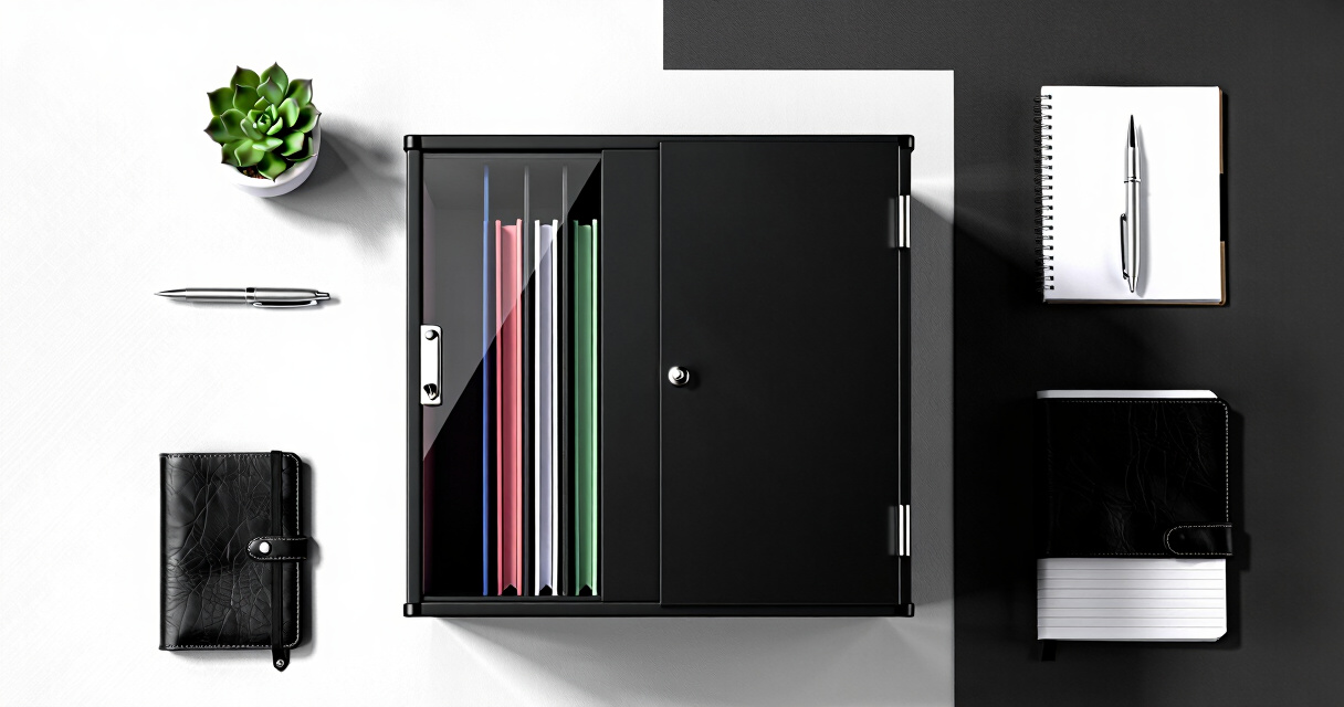 best locking storage cabinet for document binders