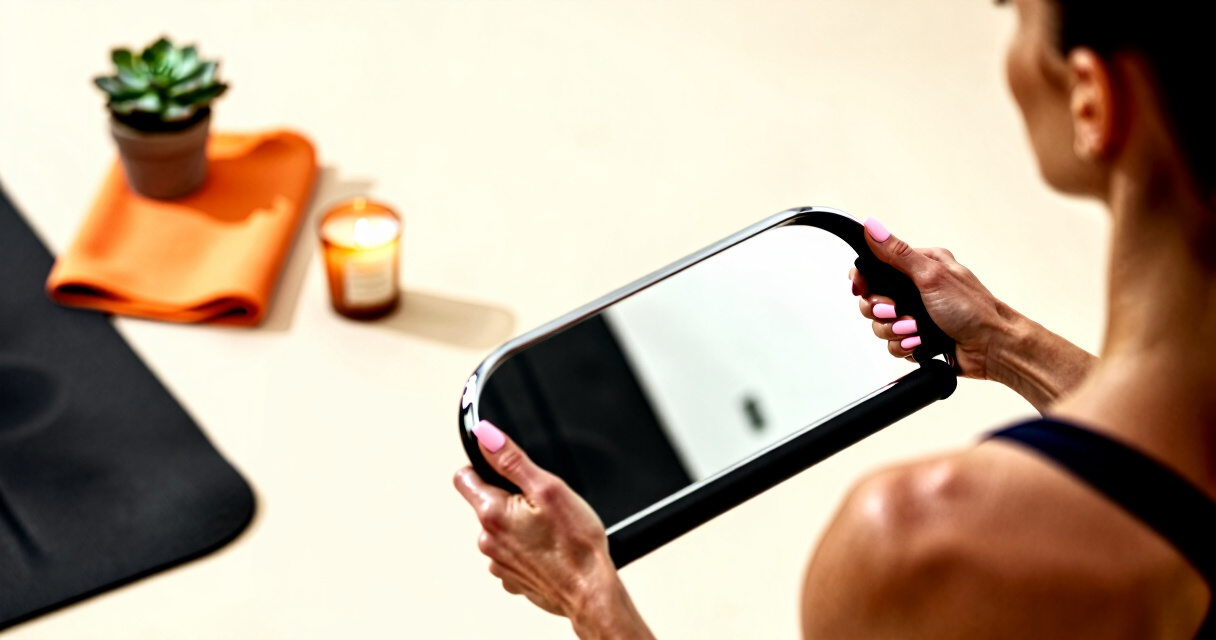 mirror workout device