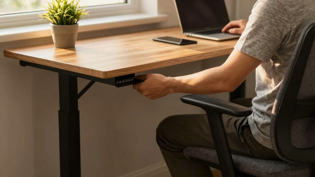 best l shaped standing desk for small rooms
