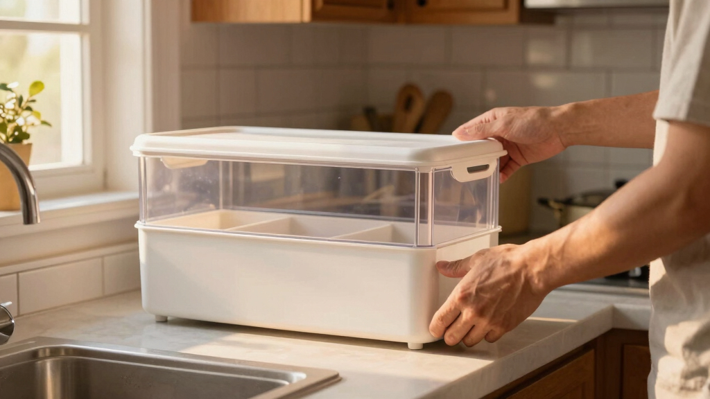 best for families battery storage organizer