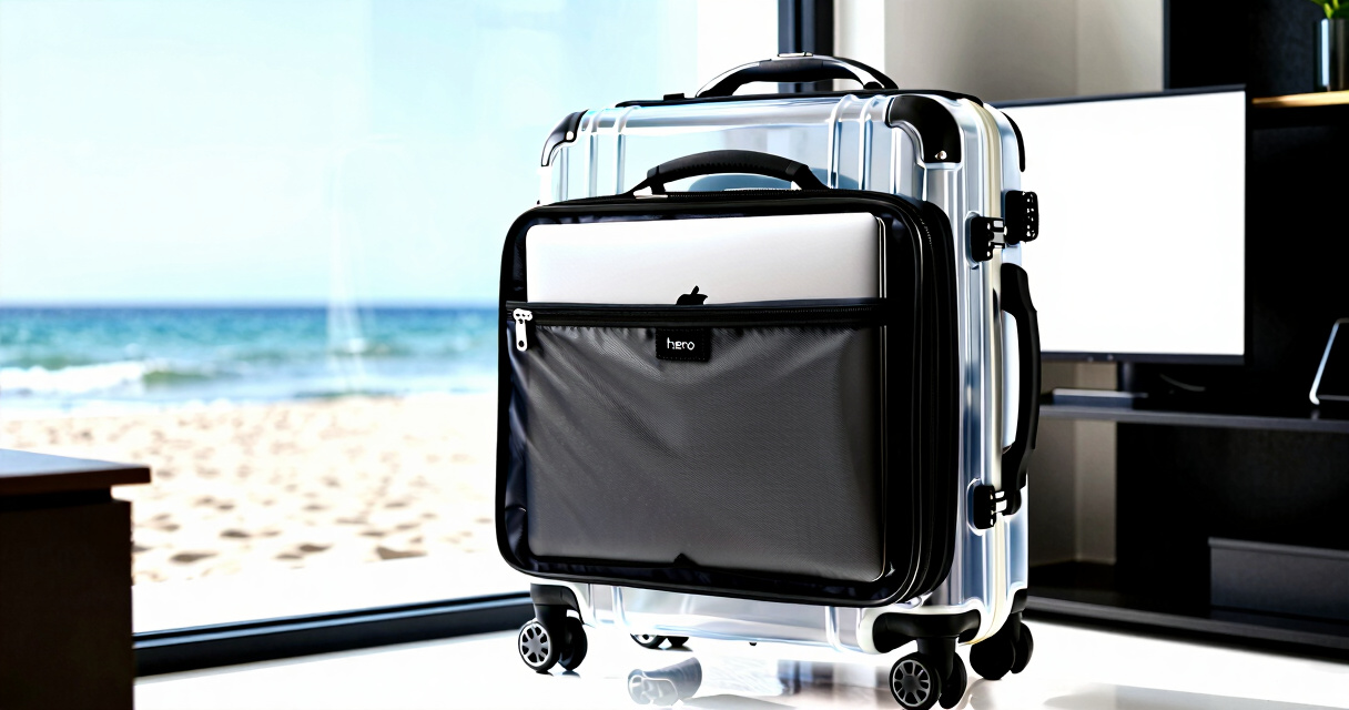 best carry on suitcase with laptop compartment