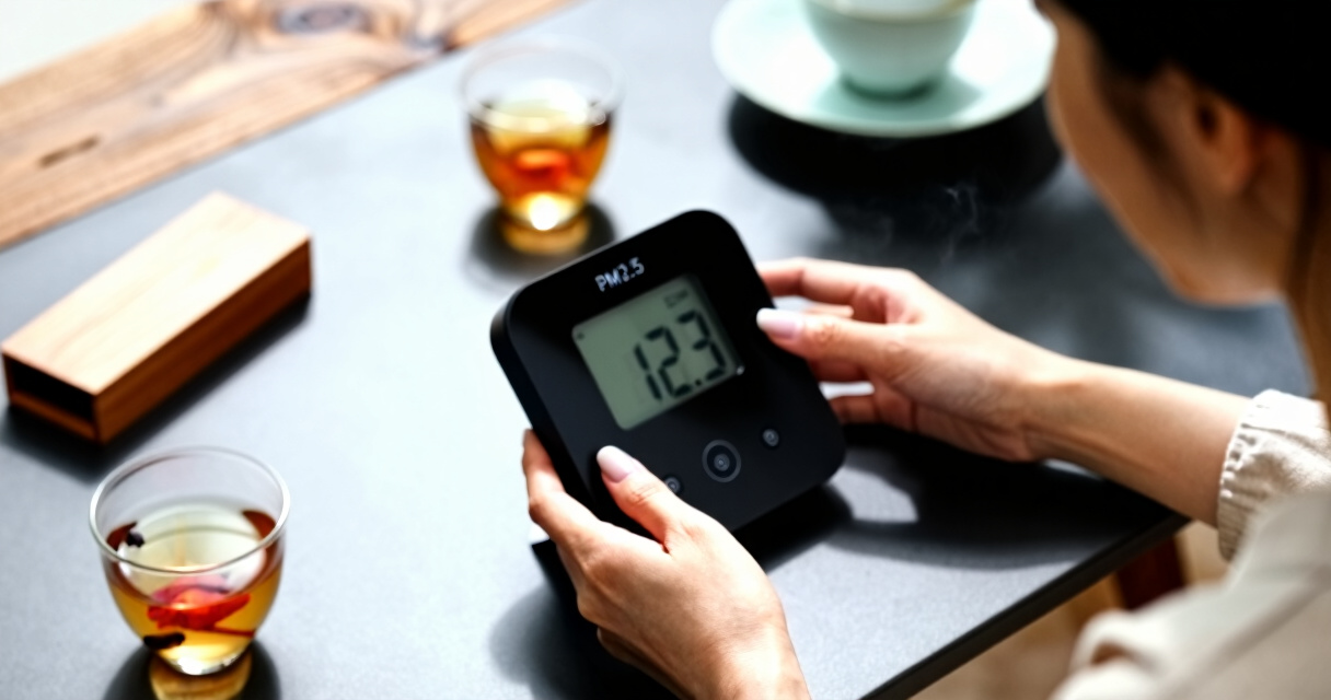 best indoor PM2.5 monitor for wood smoke