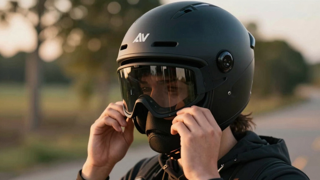 best ADV helmet with internal sun visor