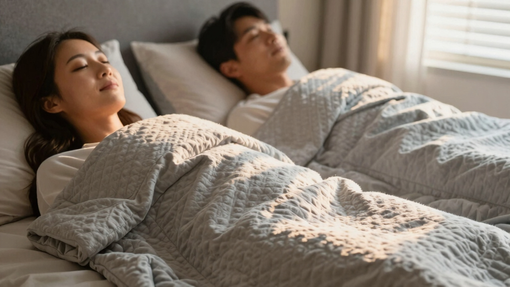 best cooling weighted blankets for couples