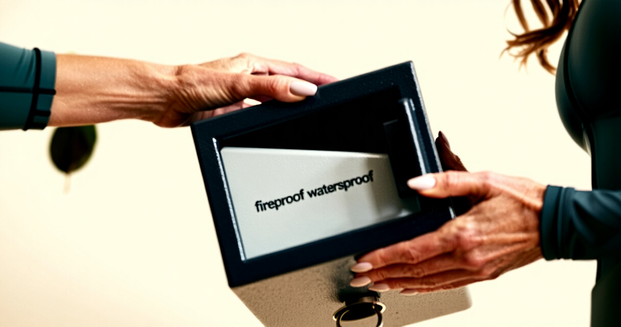 safe box fireproof waterproof