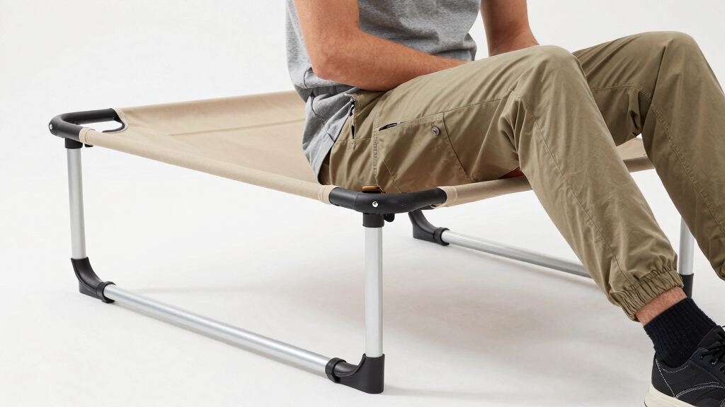 portable bunk cot premium