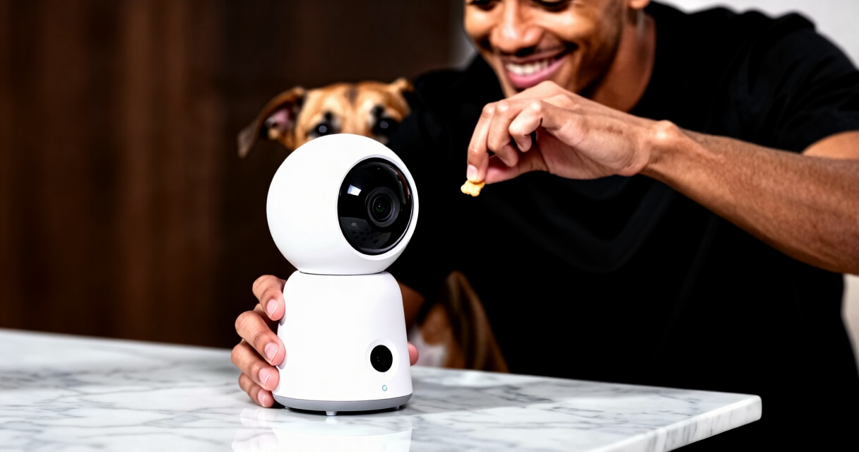 best pet cameras with treat dispenser