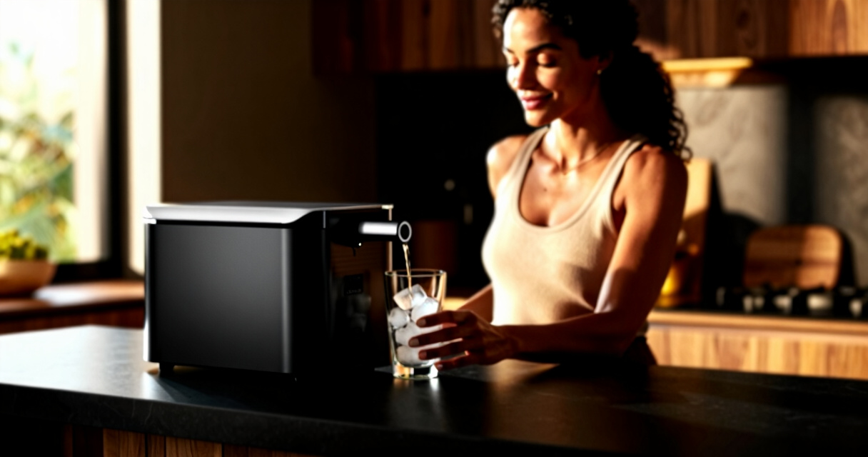 countertop ice maker premium