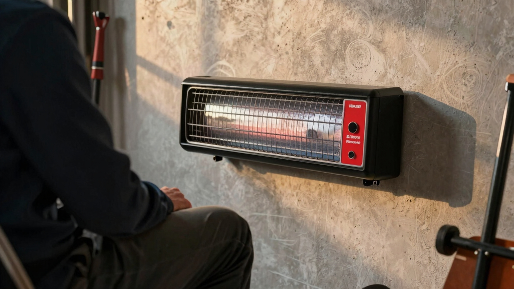 garage heater infrared premium