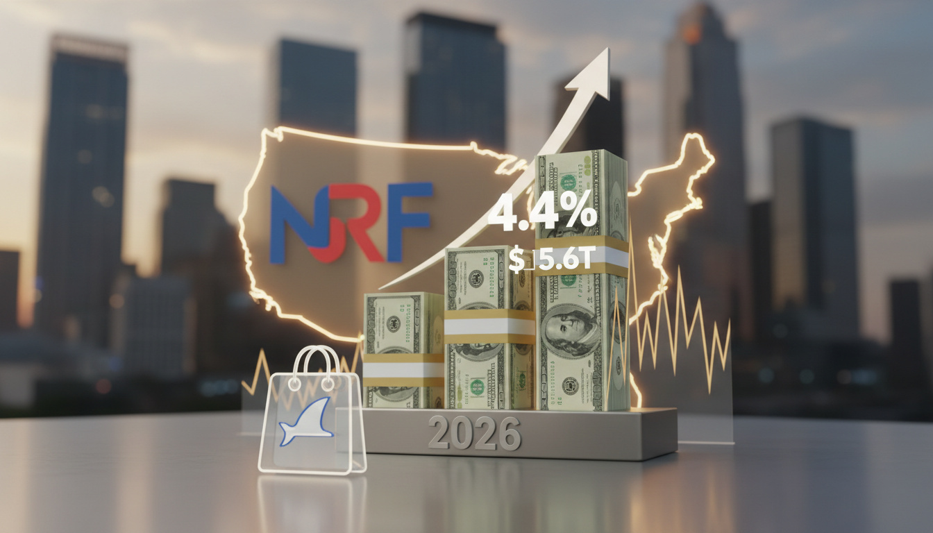 Featured image for NRF Forecasts 4.4% US Retail Sales Growth to $5.6T in 2026 Despite Volatility