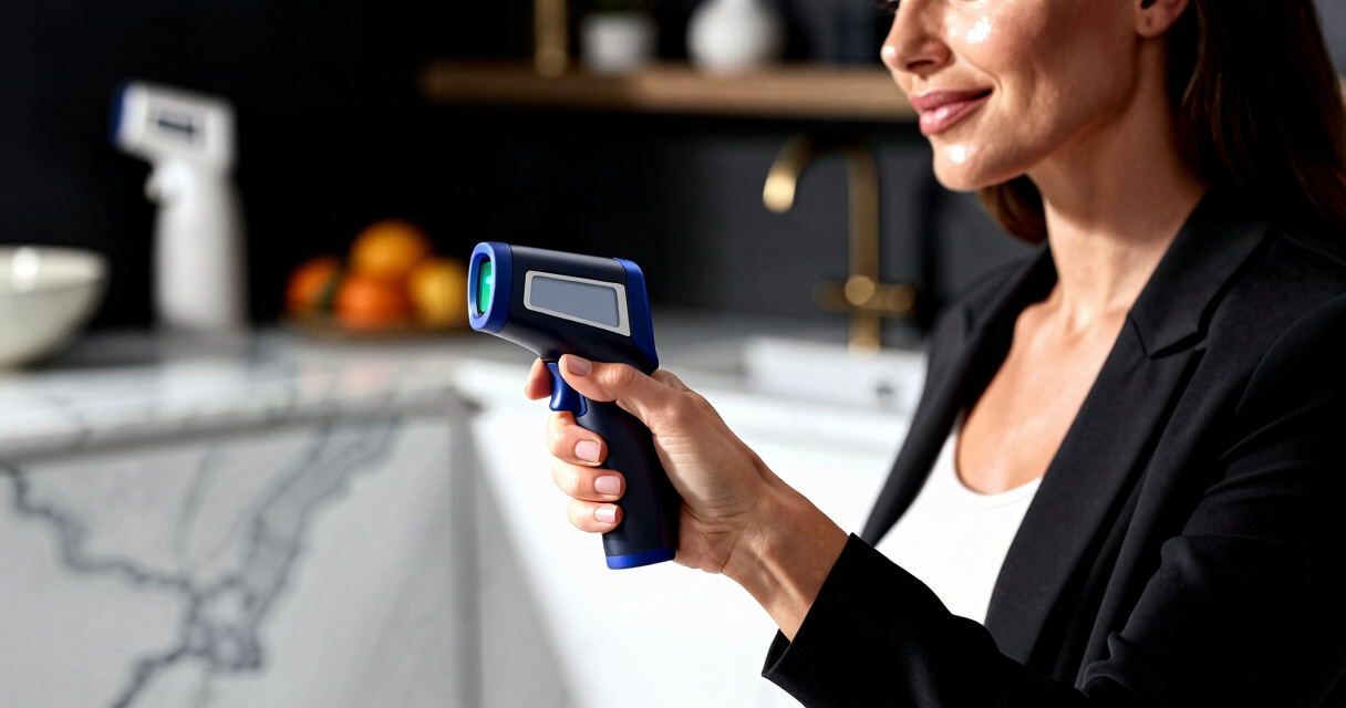 best infrared thermometer gun high temp 1200F