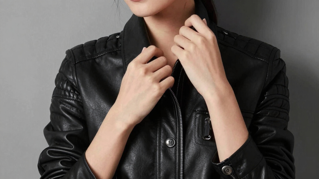 designer leather jackets for cold weather women