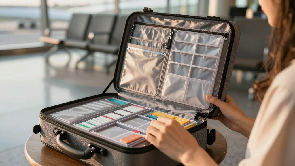 atlas and sectional organizer case