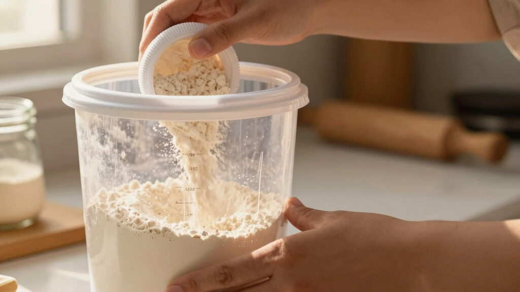 best flour storage container large capacity