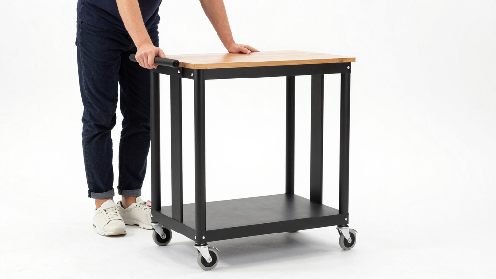 mobile workstation rolling cart