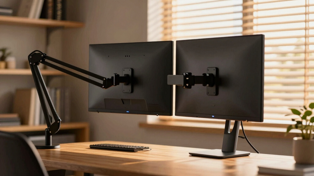 best dual monitor arm