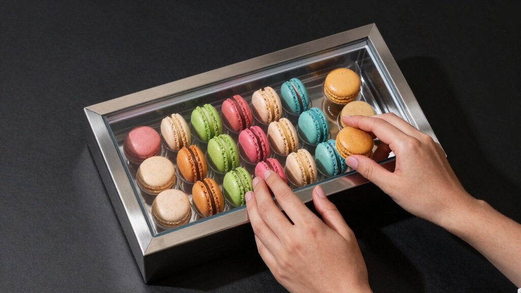 best refrigerated display case for macarons