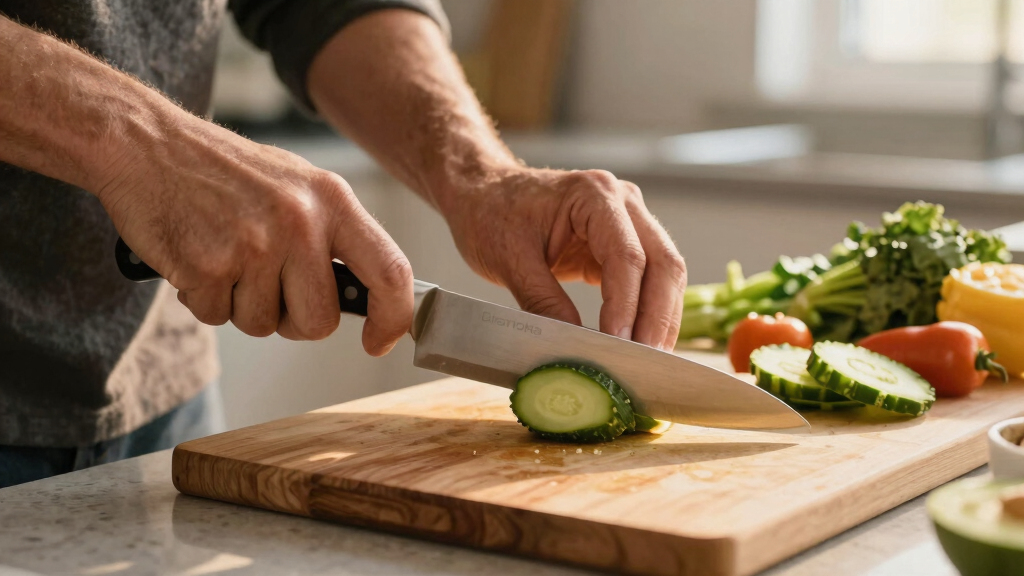 best santoku knife with granton edge