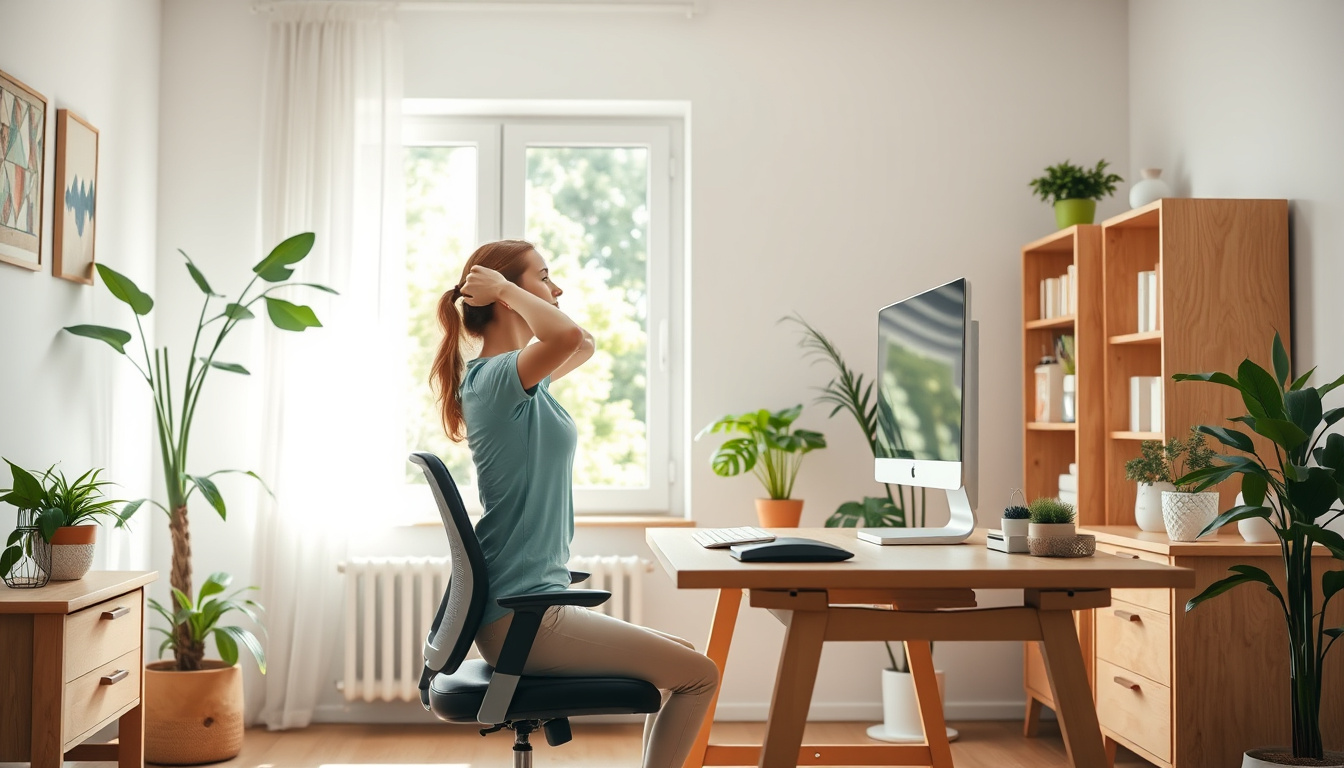 Tips for Maintaining Good Posture at Home