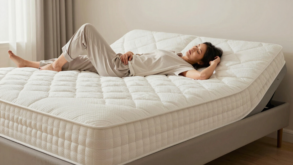 best queen hybrid mattress for adjustable base