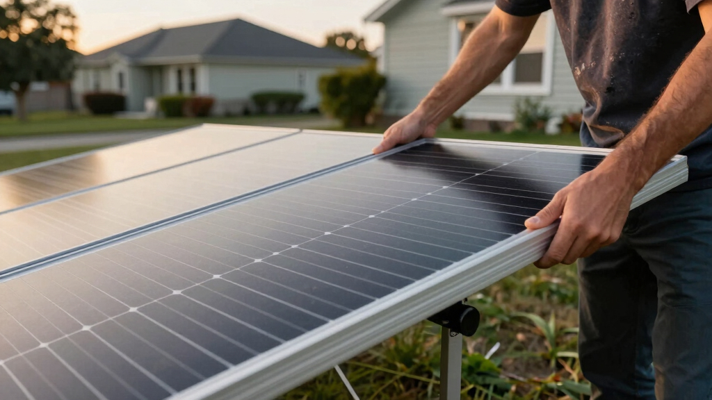best folding solar panels for home backup