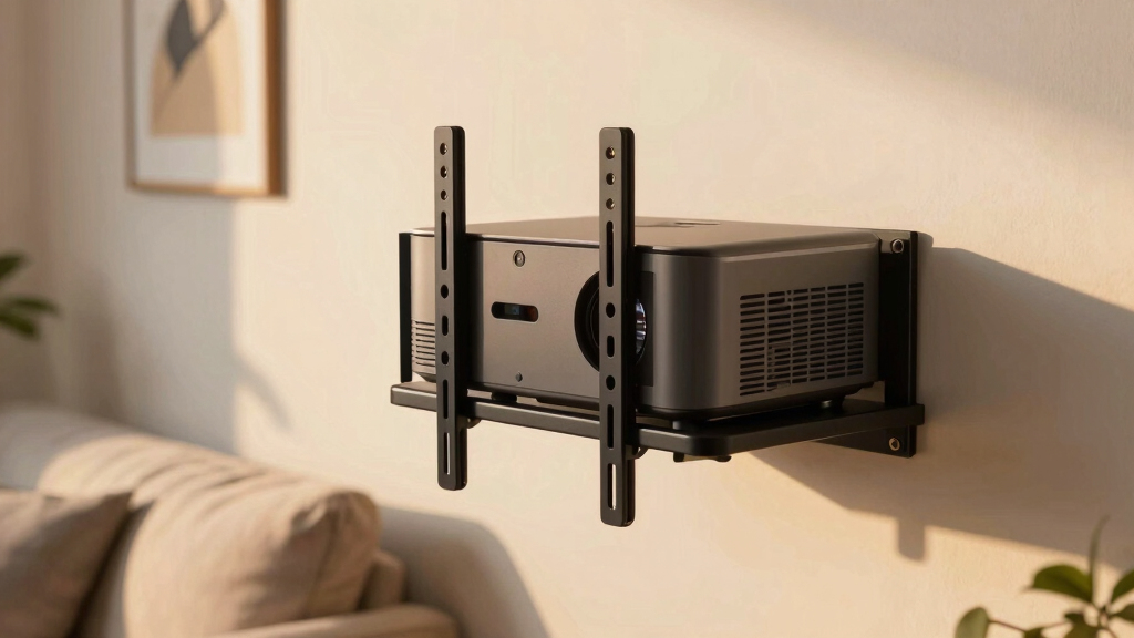 best projector shelf mount for back wall setup