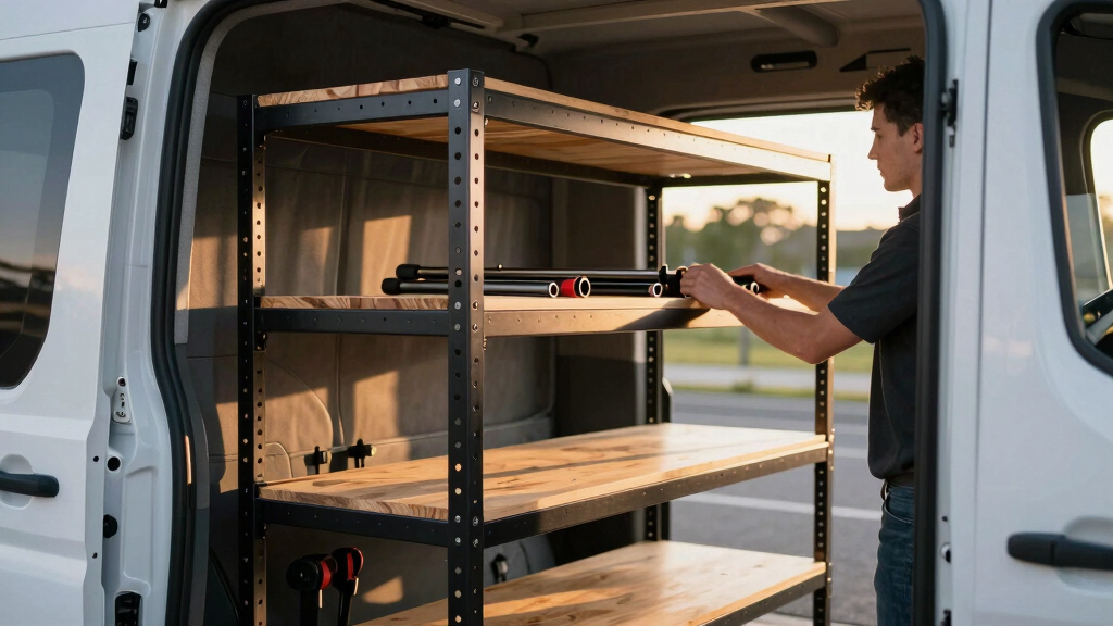 best commercial shelving systems for vans