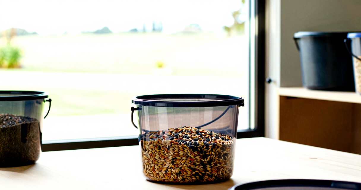 best food-safe buckets for bulk seed storage